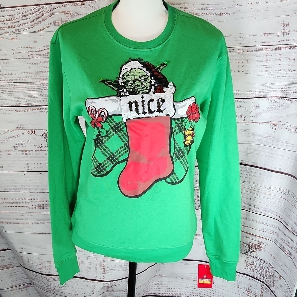 NWT Star Wars Christmas women's sweatshirt